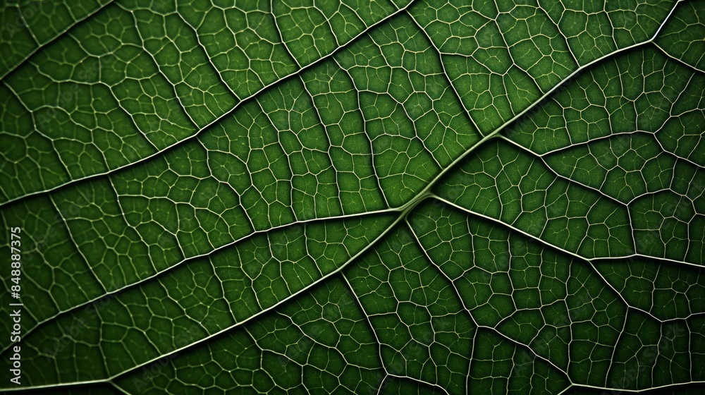 tropical leaf macro shot, revealing the intricate veins and delicate structures that make up the leaf's surface. tropical leaf macro shot, revealing the intricate veins and delicate structures that make up the leaf's surface.