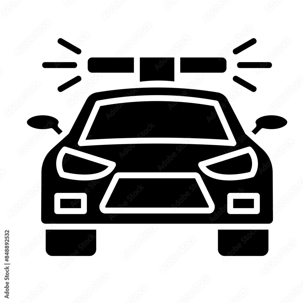 Obraz premium Patrol Icon