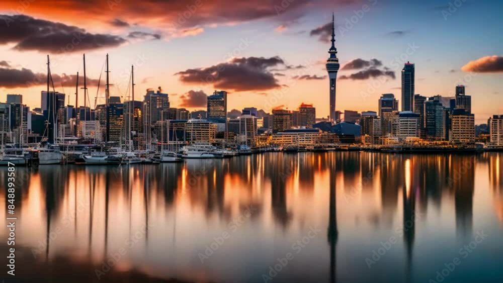 Auckland New Zealand Time Lapse Auckland New Zealand Time Lapse