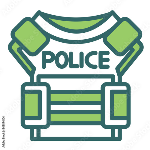 Bulletproof Vest Icon