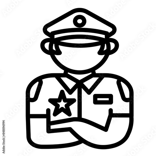 Police Officer Icon