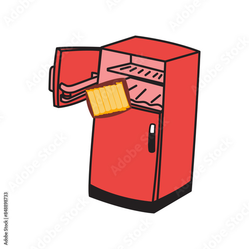Make a Professional Refrigerator Vector Image