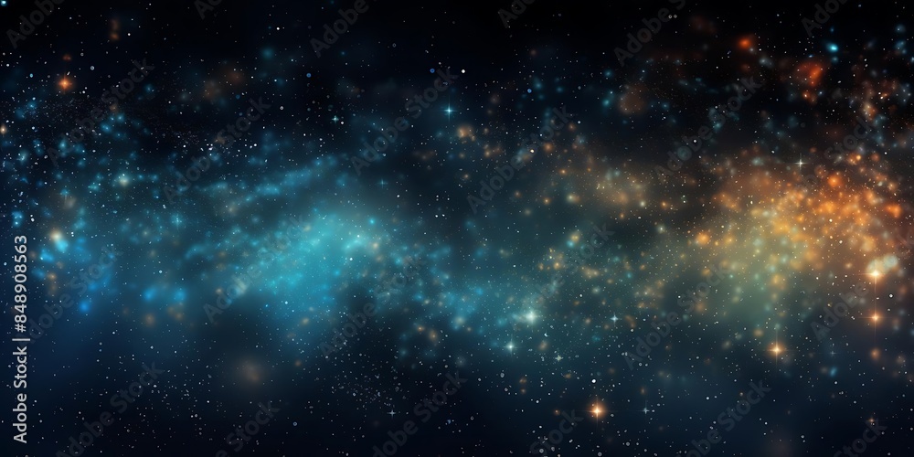 a vast, empty space filled with a variety of objects, including a telescope, a computer monitor, a book, and a cup of coffee a vast, empty space filled with a variety of objects, including a telescope, a computer monitor, a book, and a cup of coffee