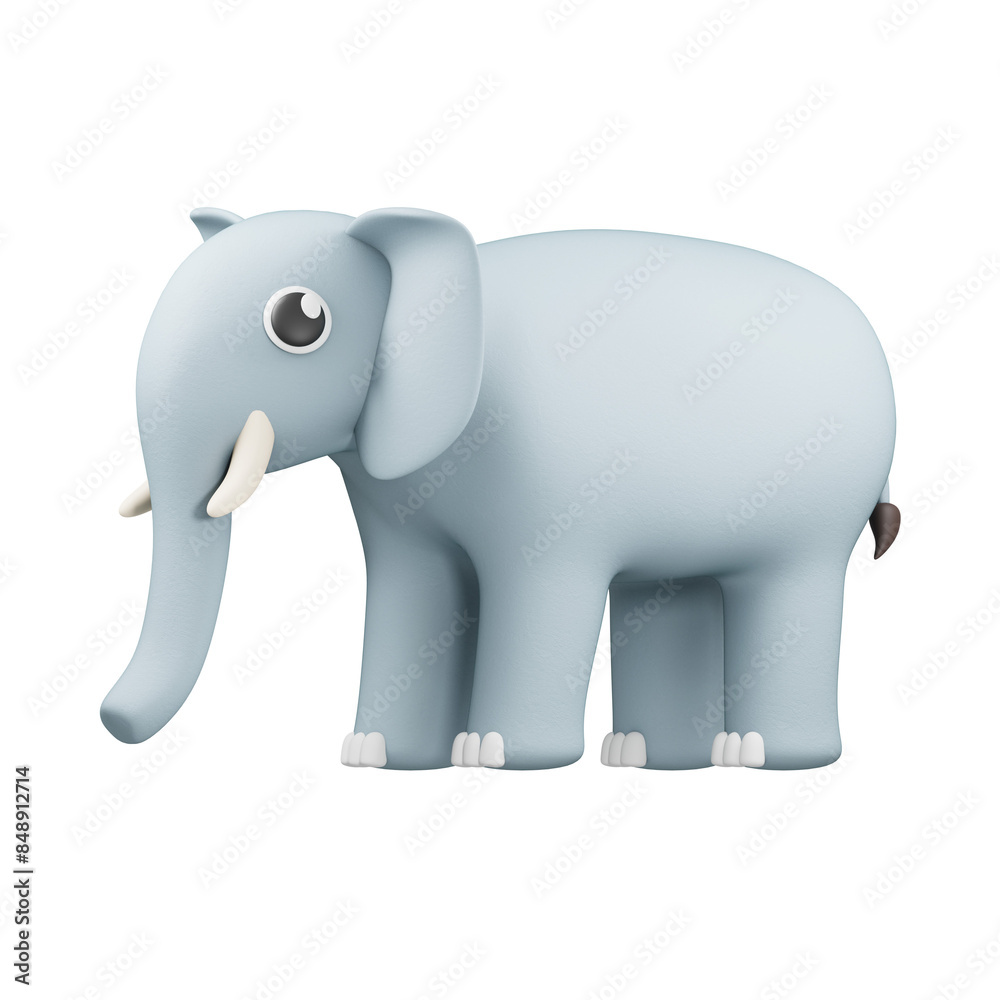 Elephant 3d animal illustration Elephant 3d animal illustration