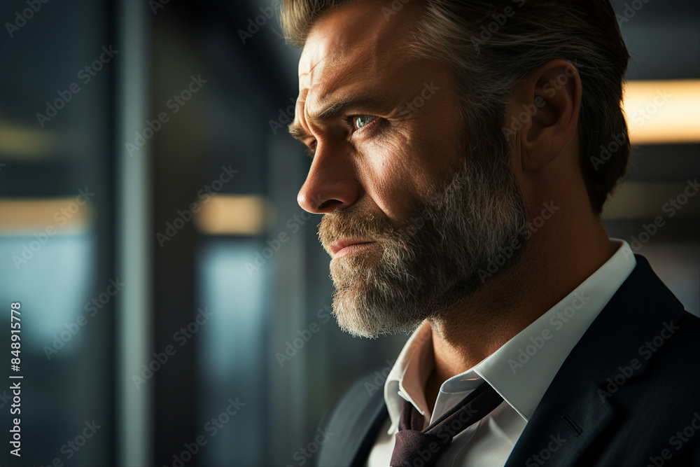 Designed with generative ai technology picture of handsome elegant gentleman Designed with generative ai technology picture of handsome elegant gentleman
