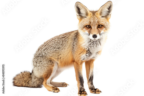 Sandy Fox with Clear Background © Daudraja