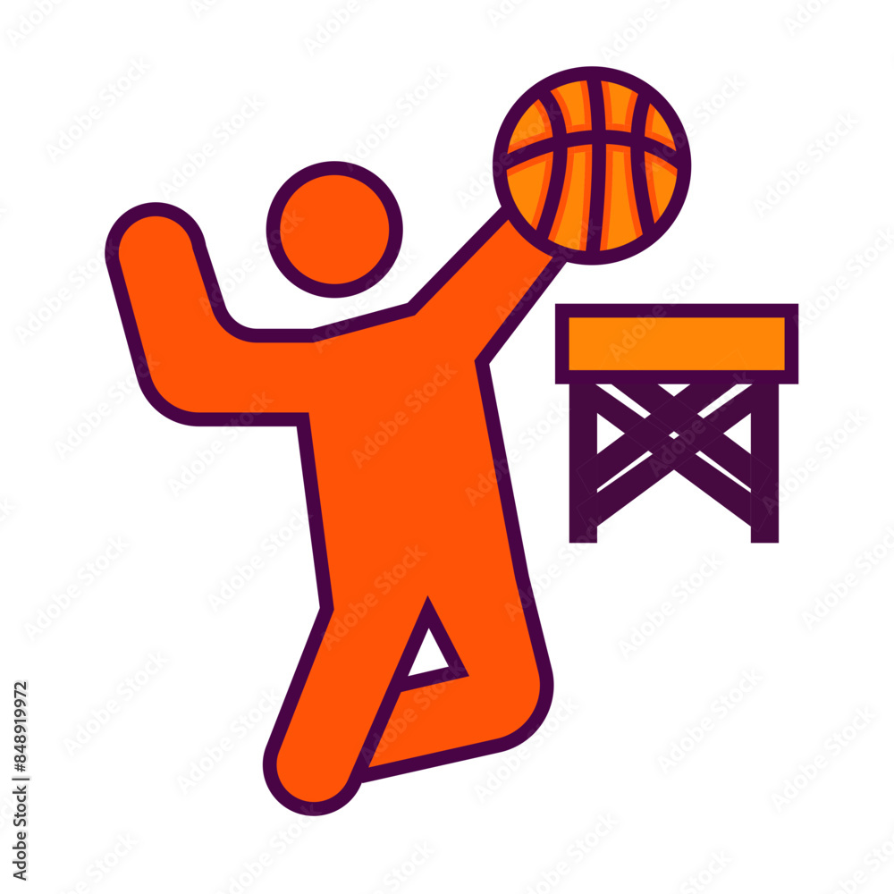 Fototapeta premium Dunk icon