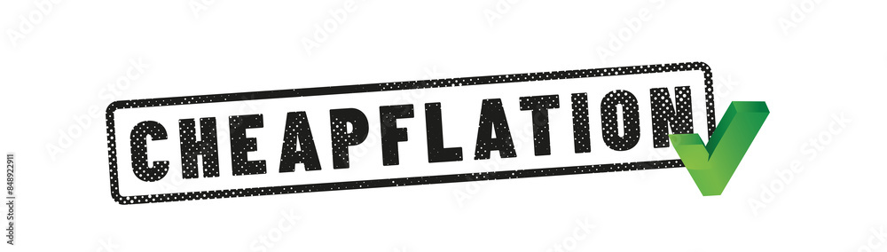 Fototapeta premium tampon cheapflation