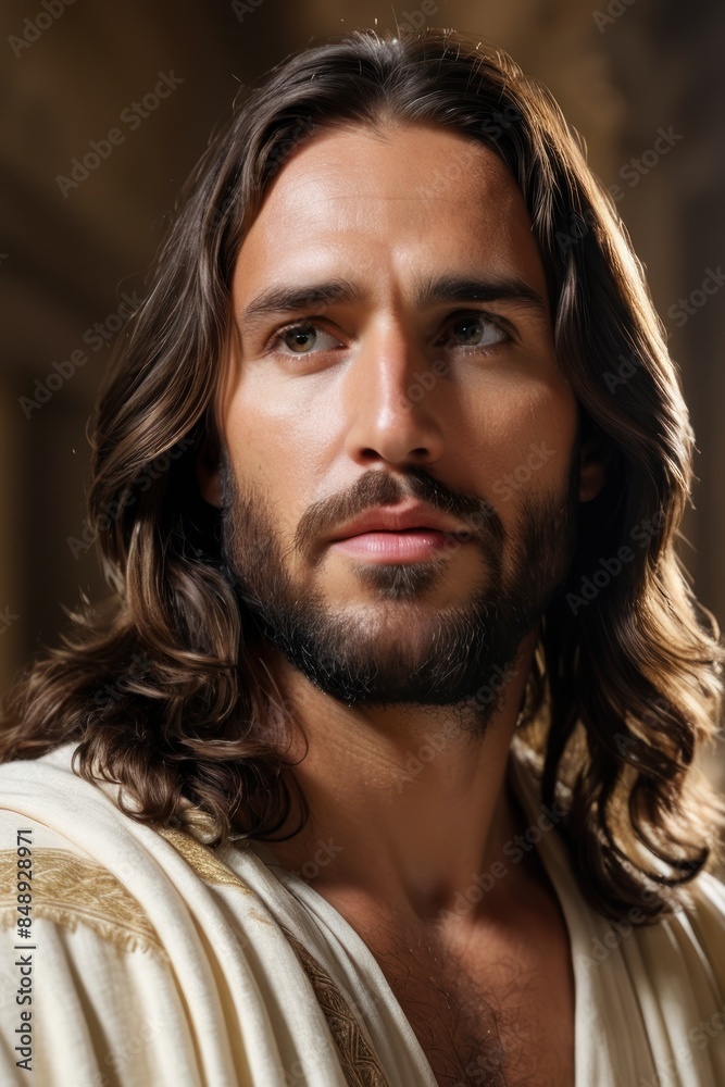 potrait of jesus christ potrait of jesus christ