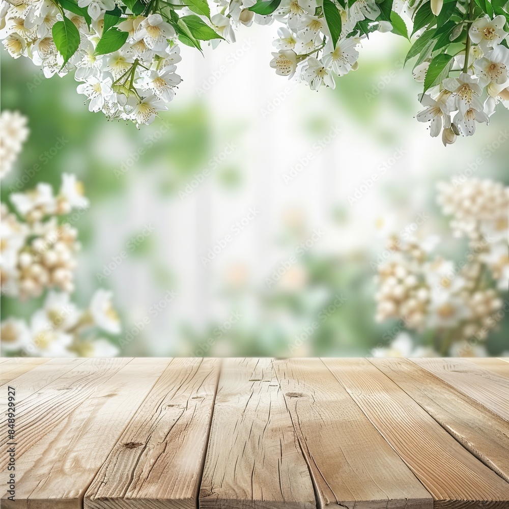 Spring Awakening on a Lush Green Table Spring Awakening on a Lush Green Table