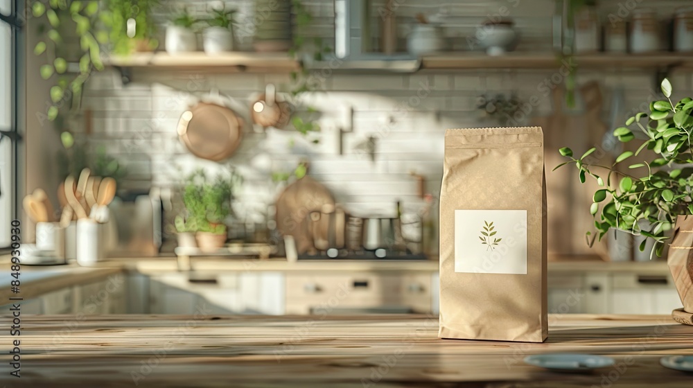 Kitchen Table Packaging | Billboard mockup | Landscape mockup