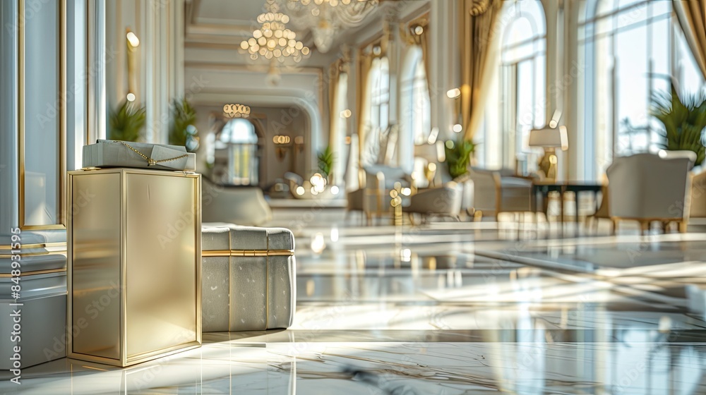 Hotel Lobby Packaging | Billboard mockup | Landscape mockup Hotel Lobby Packaging | Billboard mockup | Landscape mockup