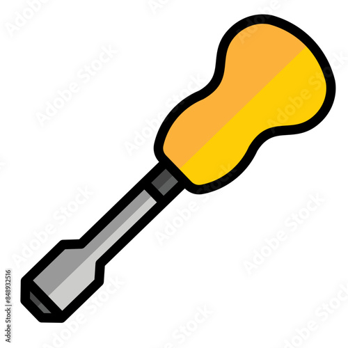 Buttonhole Chisel Icon