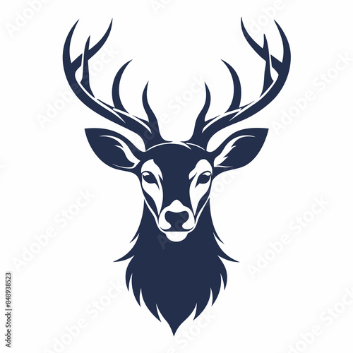 Deer head vector illustration