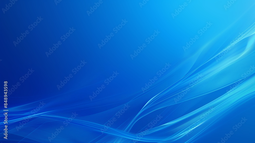A blue background with a wave pattern