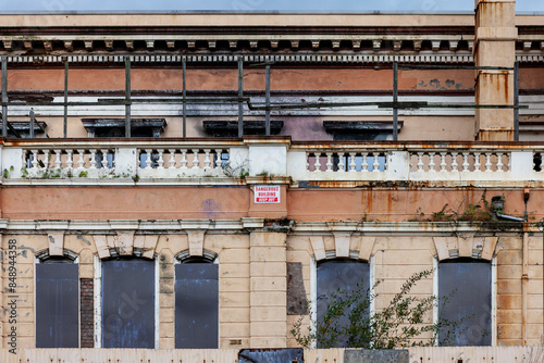 Crumbling Crumlin Road courthouse, Belfast, Northern Ireland, UK photo