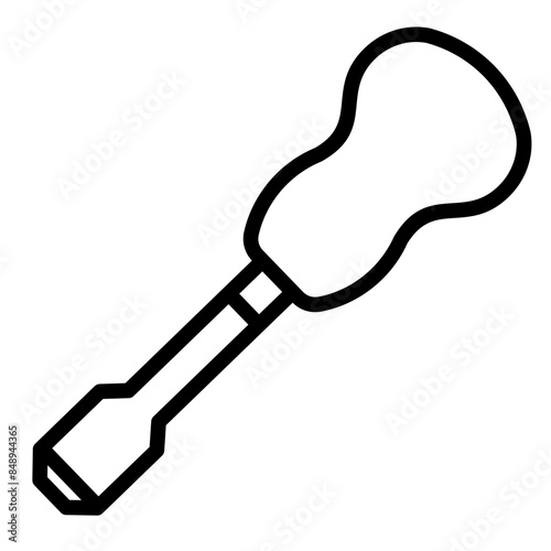 Buttonhole Chisel Icon