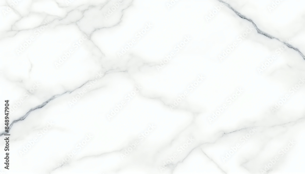 Luxurious White Marble Wallpaper with Elegant Gray Veining Luxurious White Marble Wallpaper with Elegant Gray Veining