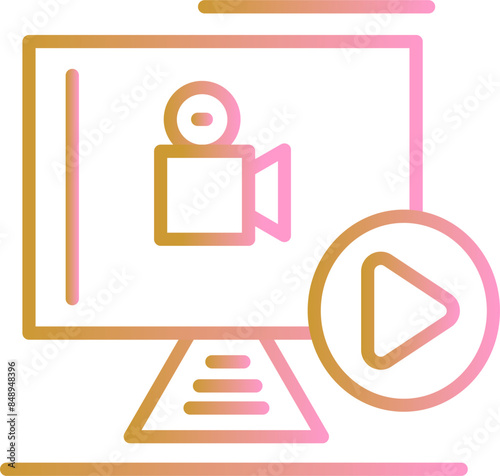 Play Button Vector Icon