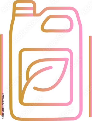 Fuel Gallon Vector Icon