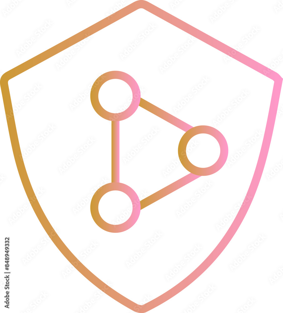 Network Protection Vector Icon Network Protection Vector Icon