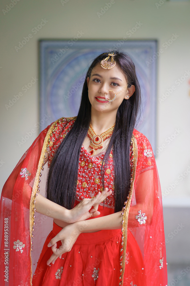 Beautiful Arabic Muslim woman the Arabian beauty wearing Hijab clothes. Pretty Muslim girl. Portrait fashionable of Islamic female. Beautiful Arabic Muslim woman the Arabian beauty wearing Hijab clothes. Pretty Muslim girl. Portrait fashionable of Islamic female.