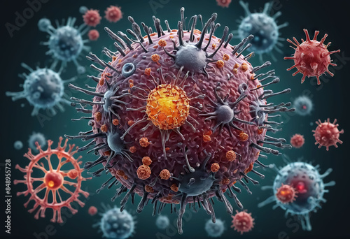 Вирусная сущность Омикрон версии 21.3, пандемический грипп (COVID-19), Generative AI