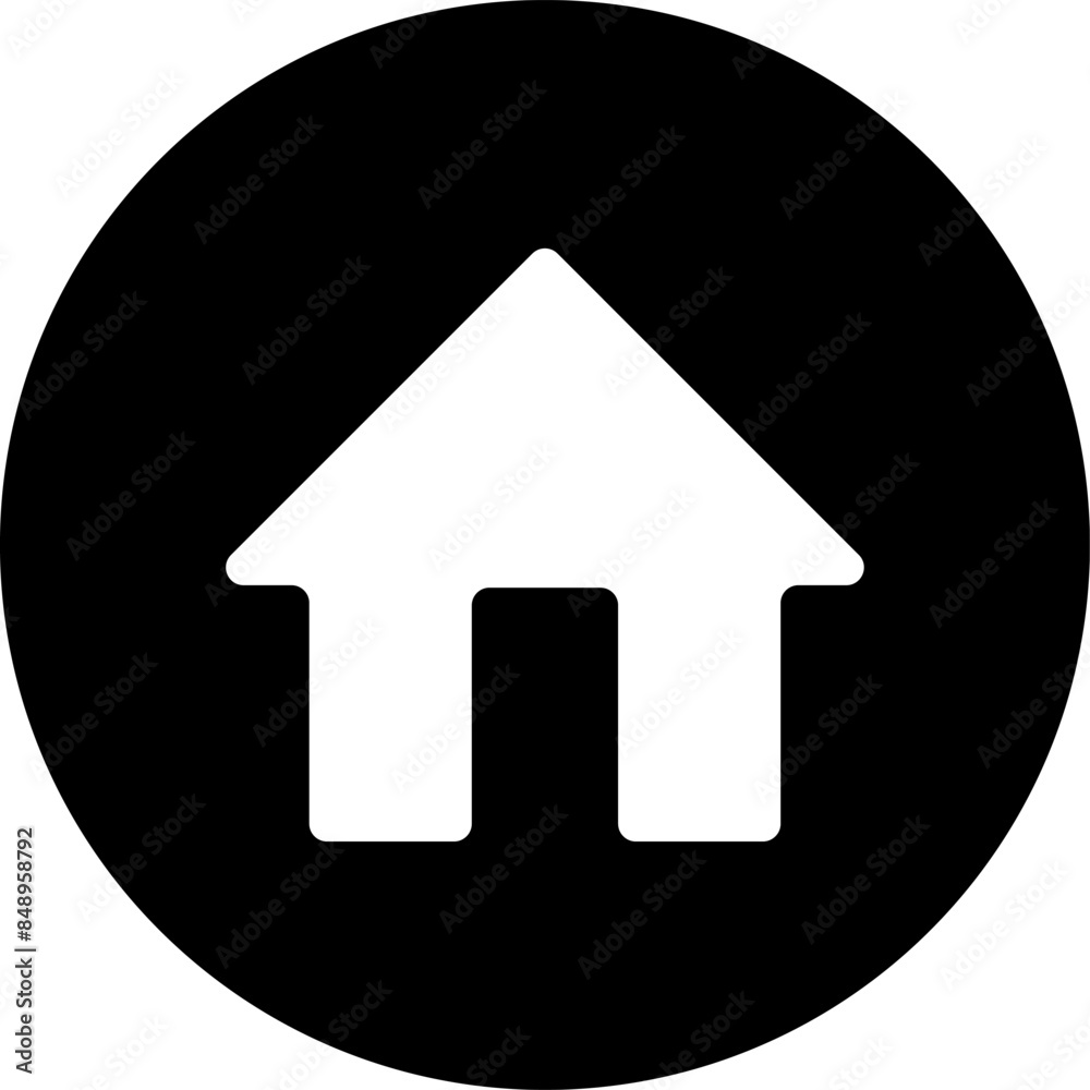 Home Icon. House icon Vector illustration.