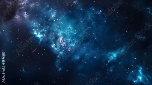 Wallpaper Mural Beautiful colorful image of galaxy, nebula, stars and space. AI Generated Torontodigital.ca