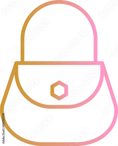 Ladies Bag Vector Icon