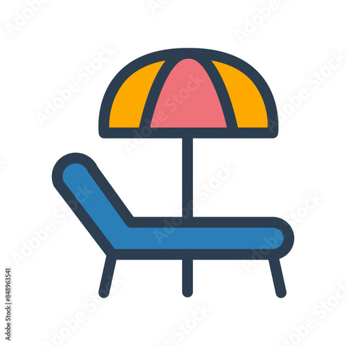Sunbed icon