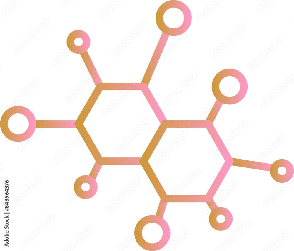 Molecule Vector Icon Molecule Vector Icon