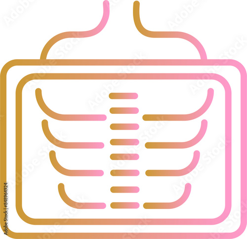 X Ray Vector Icon