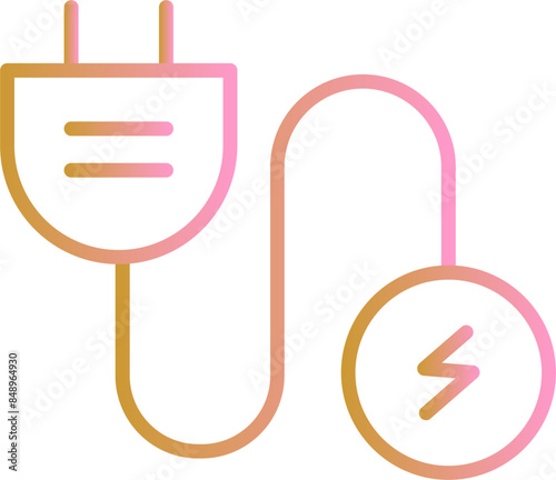 Electric Current Vector Icon