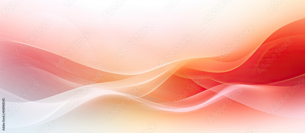 Vibrant gradient abstract background with wavy blurry lines and rough grain noise featuring a bright color palette from fire red to white and copy space image Vibrant gradient abstract background with wavy blurry lines and rough grain noise featuring a bright color palette from fire red to white and copy space image