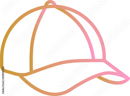 Summer Cap Vector Icon