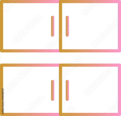 Cabinet Vector Icon