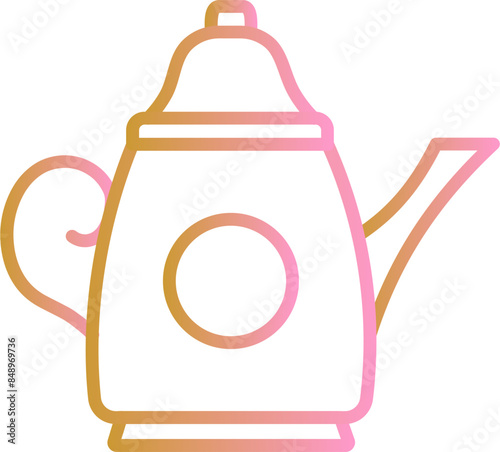 Teapot Vector Icon