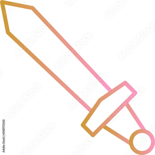 Sword Vector Icon © Malik Grafix