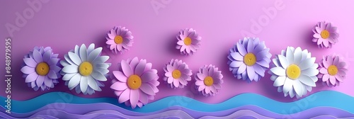 Elegant abstract flower background banner  © RGShirtWorks 