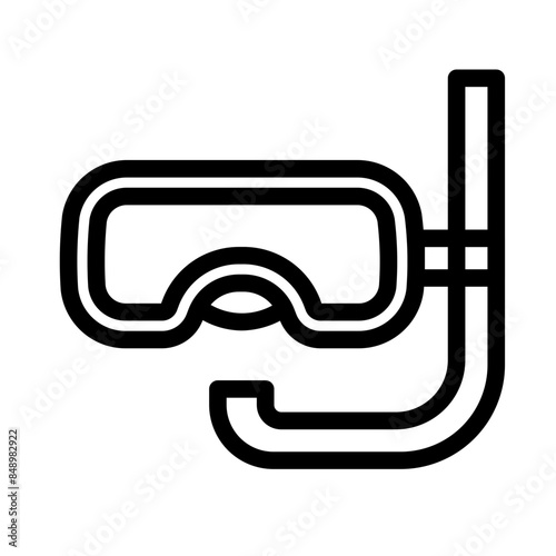 diving mask icon
