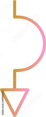 Arrow down Vector Icon