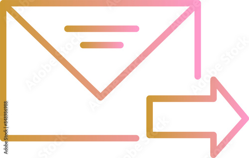 Send Message Vector Icon