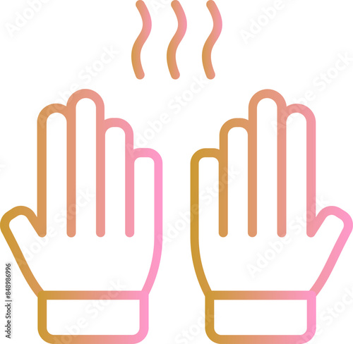 Smelly Hands Vector Icon