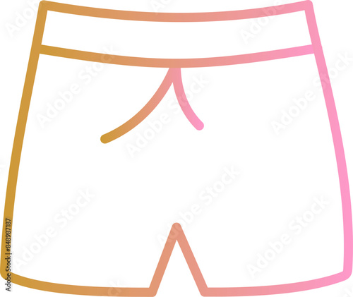 Swim Suit Vector Icon