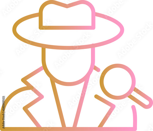 Detective Vector Icon