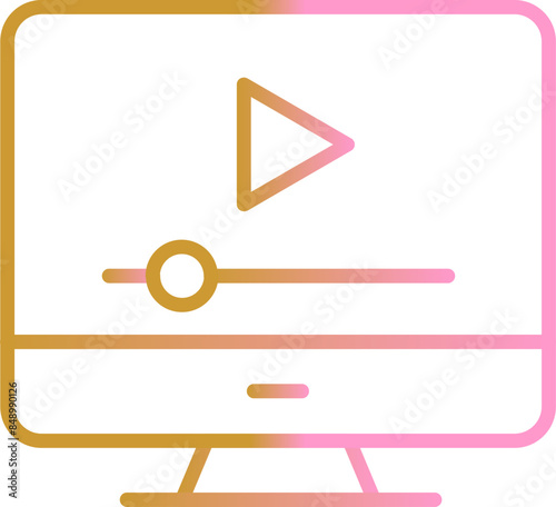 Online Tutorials Vector Icon