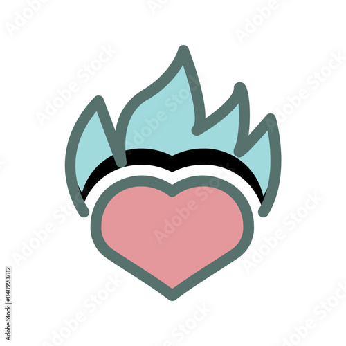 Love in Fire Icon