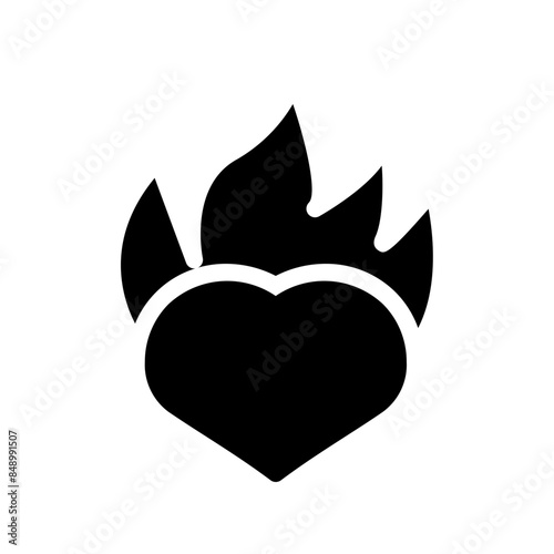 Love in Fire Icon
