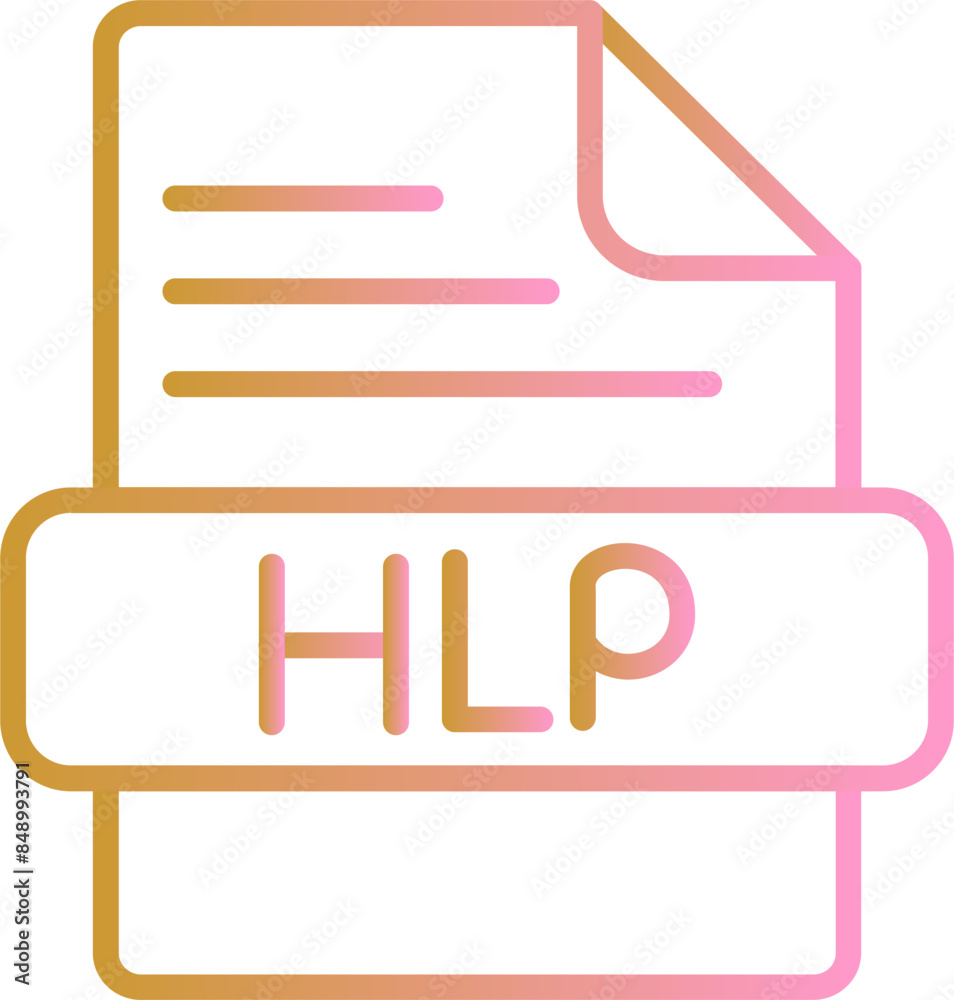 HLP Vector Icon HLP Vector Icon